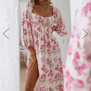 Hello Molly- Gal Having Fun Midi Dress